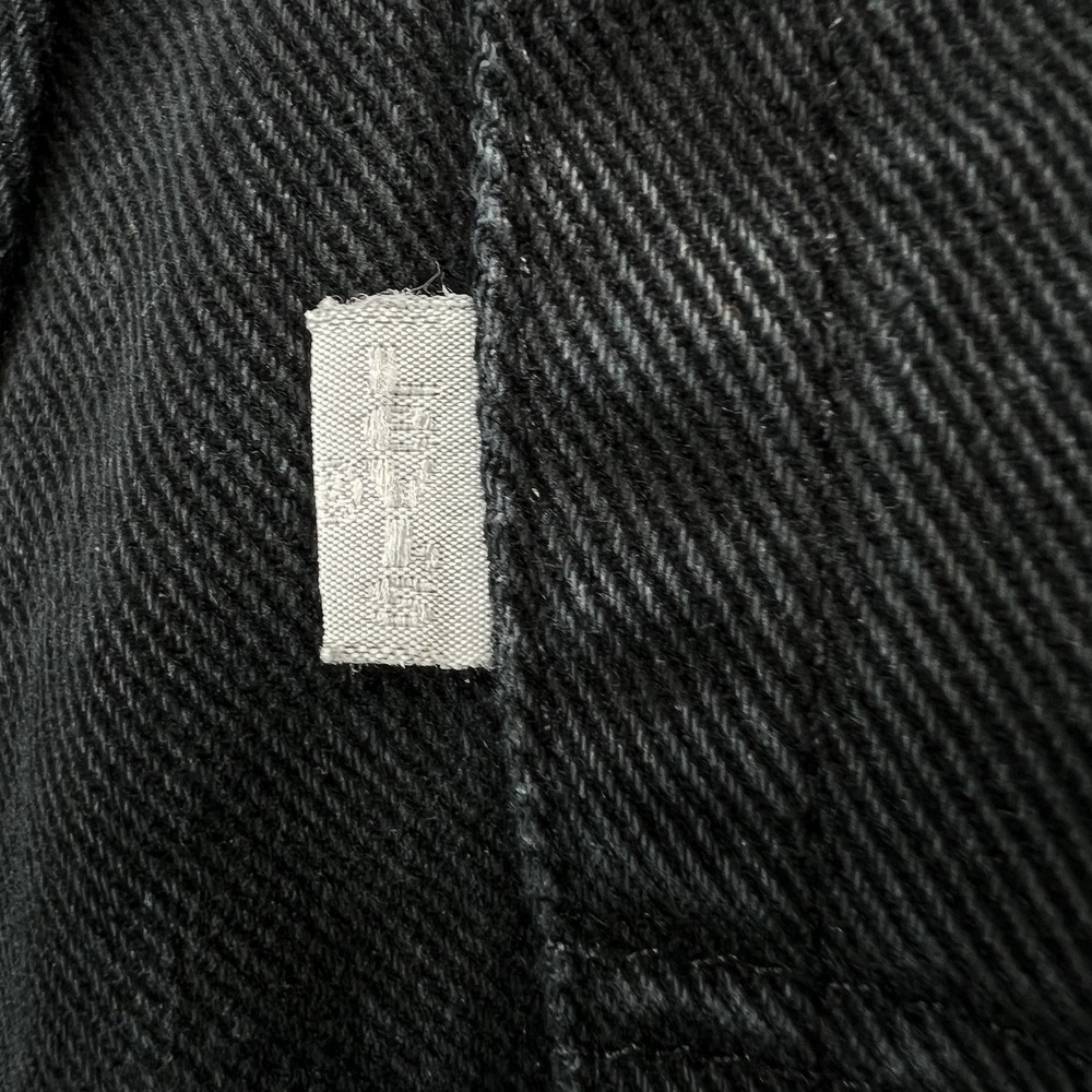 VTG 1996 Levis Silver Tab Men's Baggy Loose 36X34 Black Jeans USA 90s Y2K EUC - Picture 8 of 16
